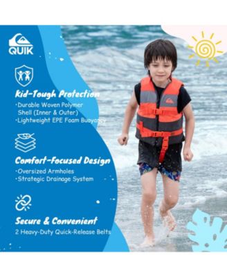 Life Vest USCG Approved with Quick-Release Buckles for water sports