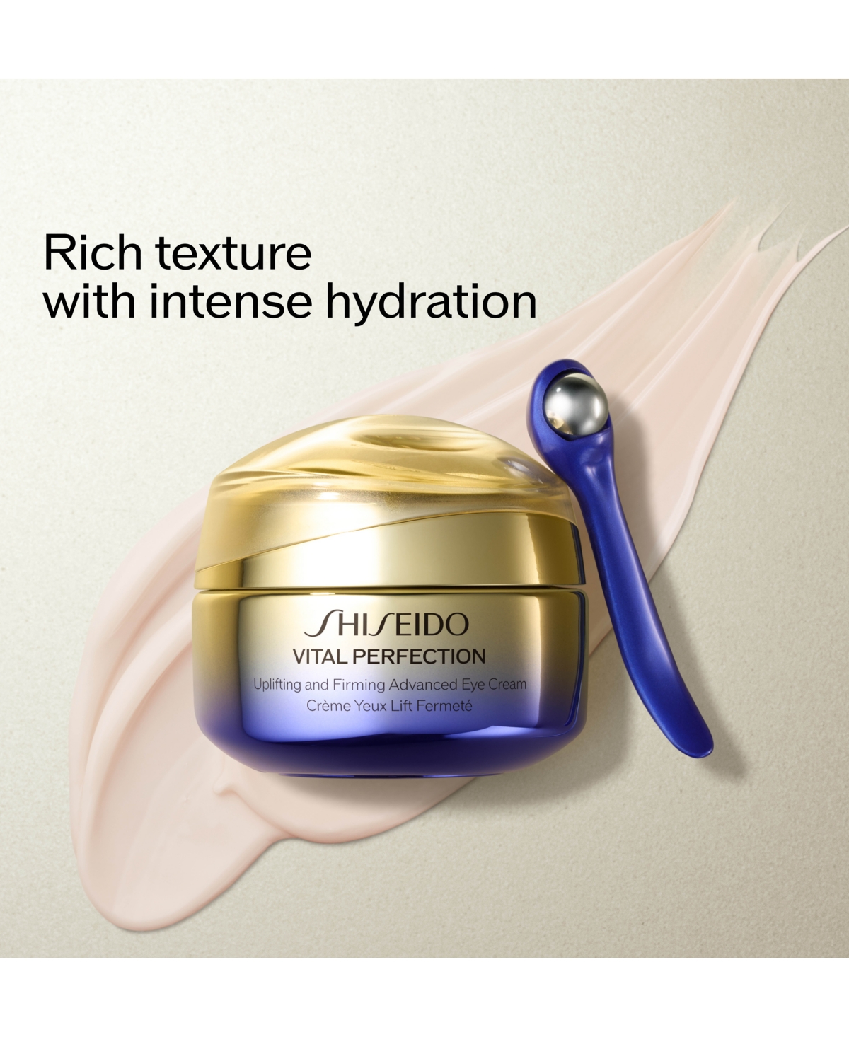 Shiseido Vital Perfection Uplifting & Firming Advanced Eye Cream, 0.5 Oz. In Transparent