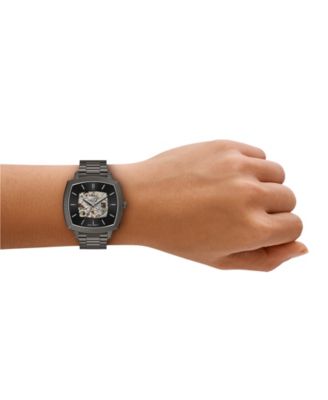 Unisex Nick Jonas x Machine Luxe Automatic Gunmetal Stainless Steel Watch, 40mm