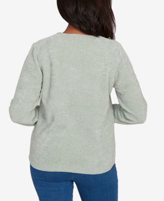 Petite Chenille Pullover Sweater