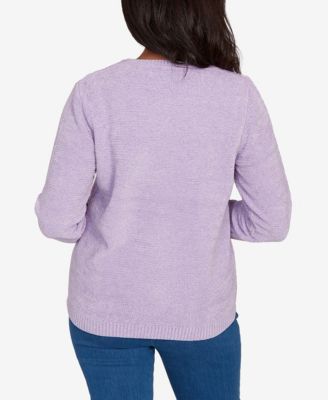 Petite Chenille Pullover Sweater