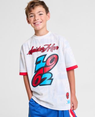 Marvel | NBA | Macy's - Kids Spidey Printed Jersey T-Shirt