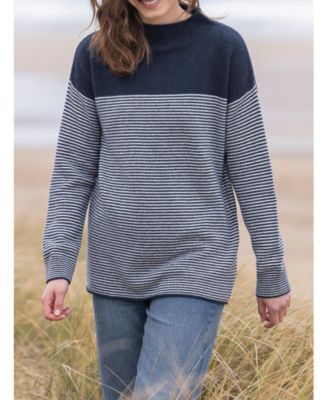 Women's Felted Funnel Neck Sweater