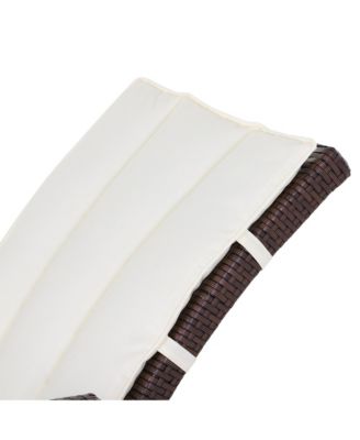 PE Rat Rocking Recliner with Footrest,