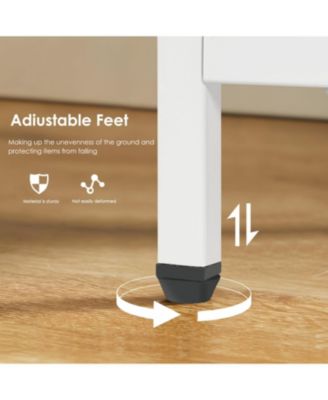 Cat Litter Box Enclosure - Hidden Washroom White