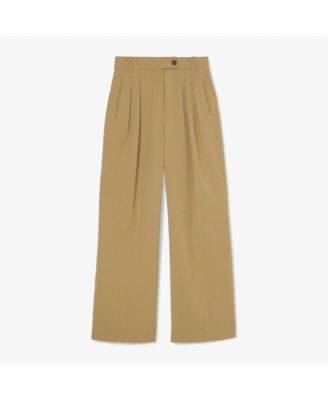 Bia Pleated Trouser - Air Twill