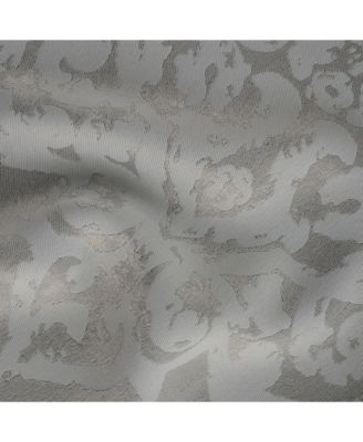 Living 2 Pack Delaney Room Darkening Damask Print Grommet Curtain - 52 in. W x 84 in. L