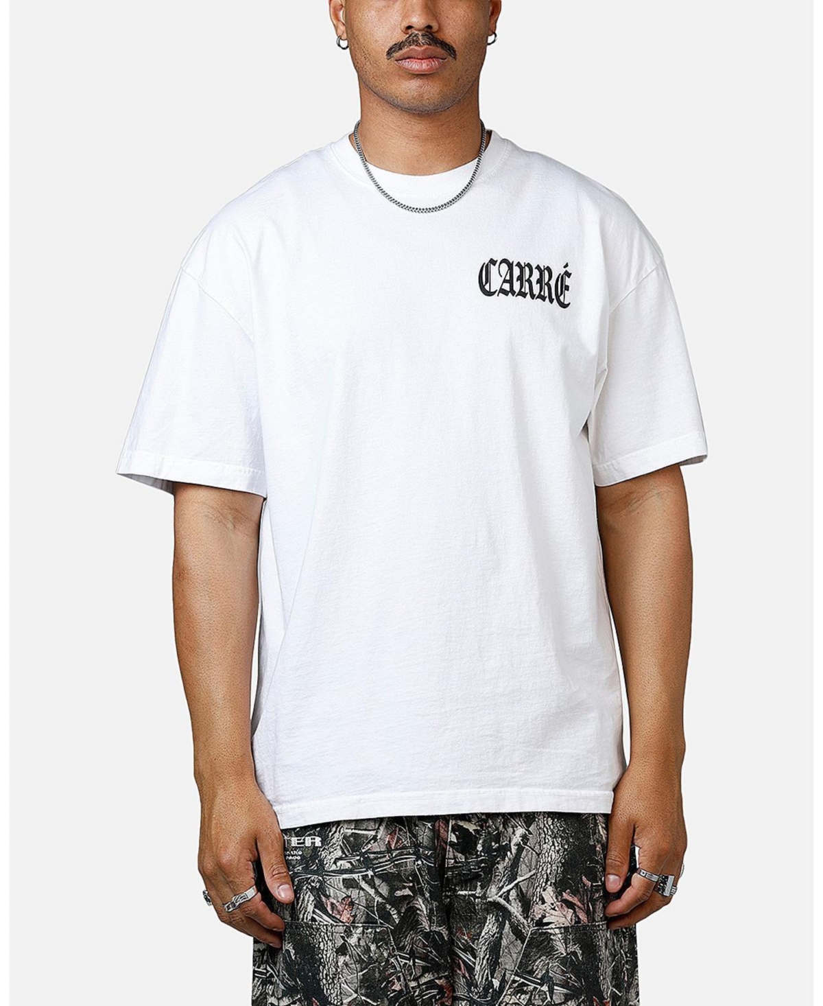 Men's Bulldog Heavyweight T-Shirt - White