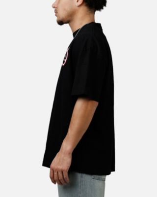 Men's Blushed T-Shirt, Black - Small