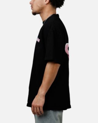 Men's Melted T-Shirt, Black - Medium