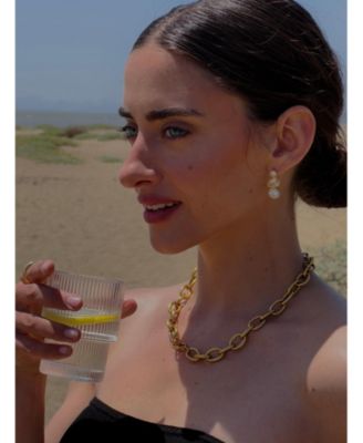 Lulu Necklace 18k gold plated on stainless steel