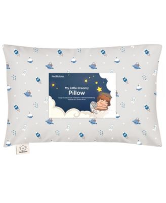 Toddler Pillow with Pillowcase, Small Pillow for Sleeping