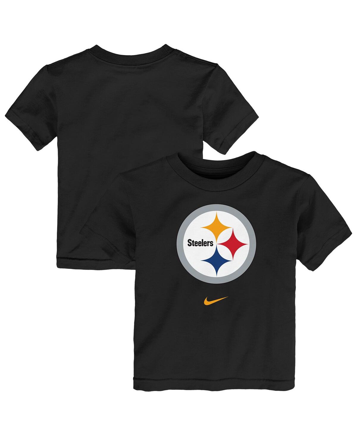 Nike Toddler Black Pittsburgh Steelers Primary Logo Legend Performance T-shirt In Black