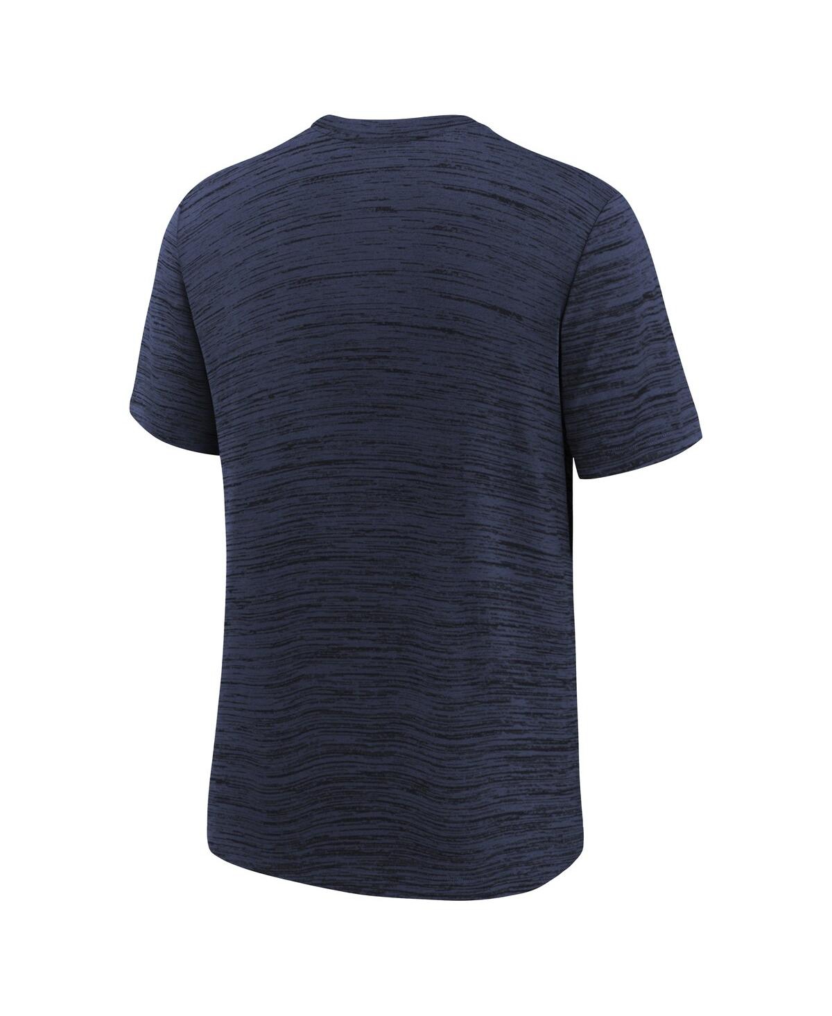Nike Big Boys And Girls Navy New England Patriots Sideline Velocity Performance T-shirt In Blue