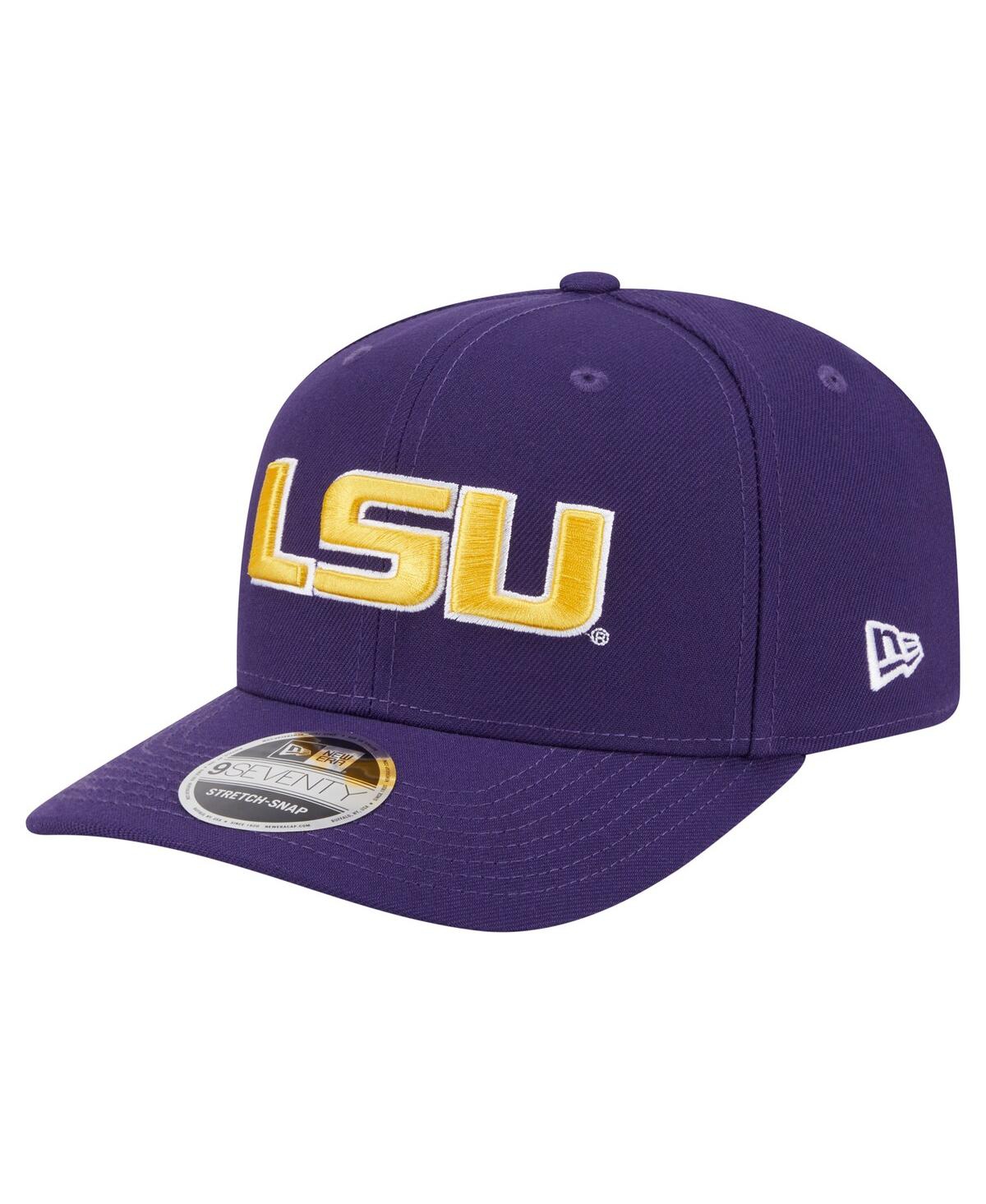 Men's Purple Lsu Tigers Team Collective 9SEVENTY Stretch-snap Adjustable Hat - Purple