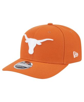 New Era - Men's Texas Orange Texas Longhorns Team Collective 9SEVENTY Stretch-snap Adjustable Hat