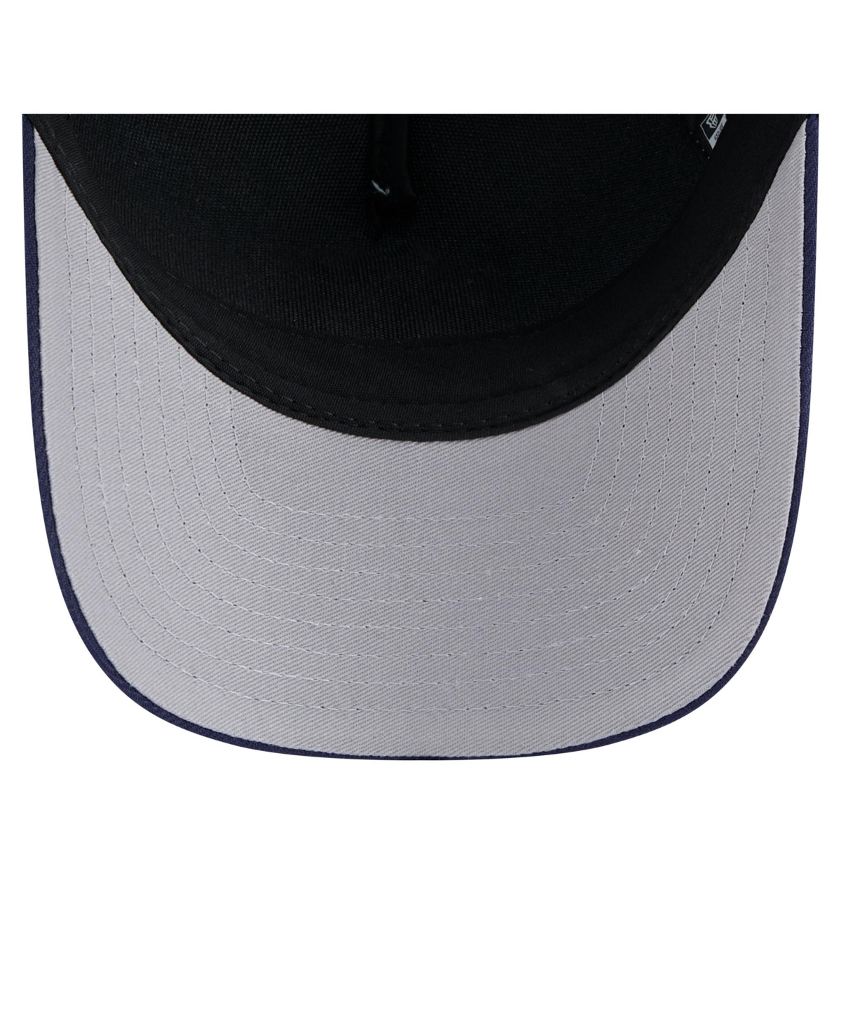 New Era Men's Light Blue/navy Miami Marlins 2-tone Color Pack 9forty M-crown A-frame Adjustable Hat In Multi