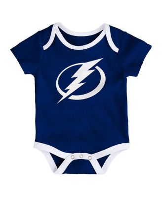 Newborn 3-Pack Tampa Bay Lightning Loyal Buddies Bodysuit Set