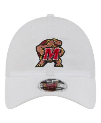 Men's White Maryland Terrapins Active Ripstop 9TWENTY Adjustable Hat