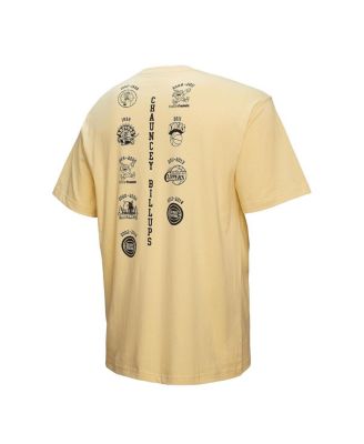 Men's Chauncey Billups Cream Detroit Pistons Premium T-Shirt