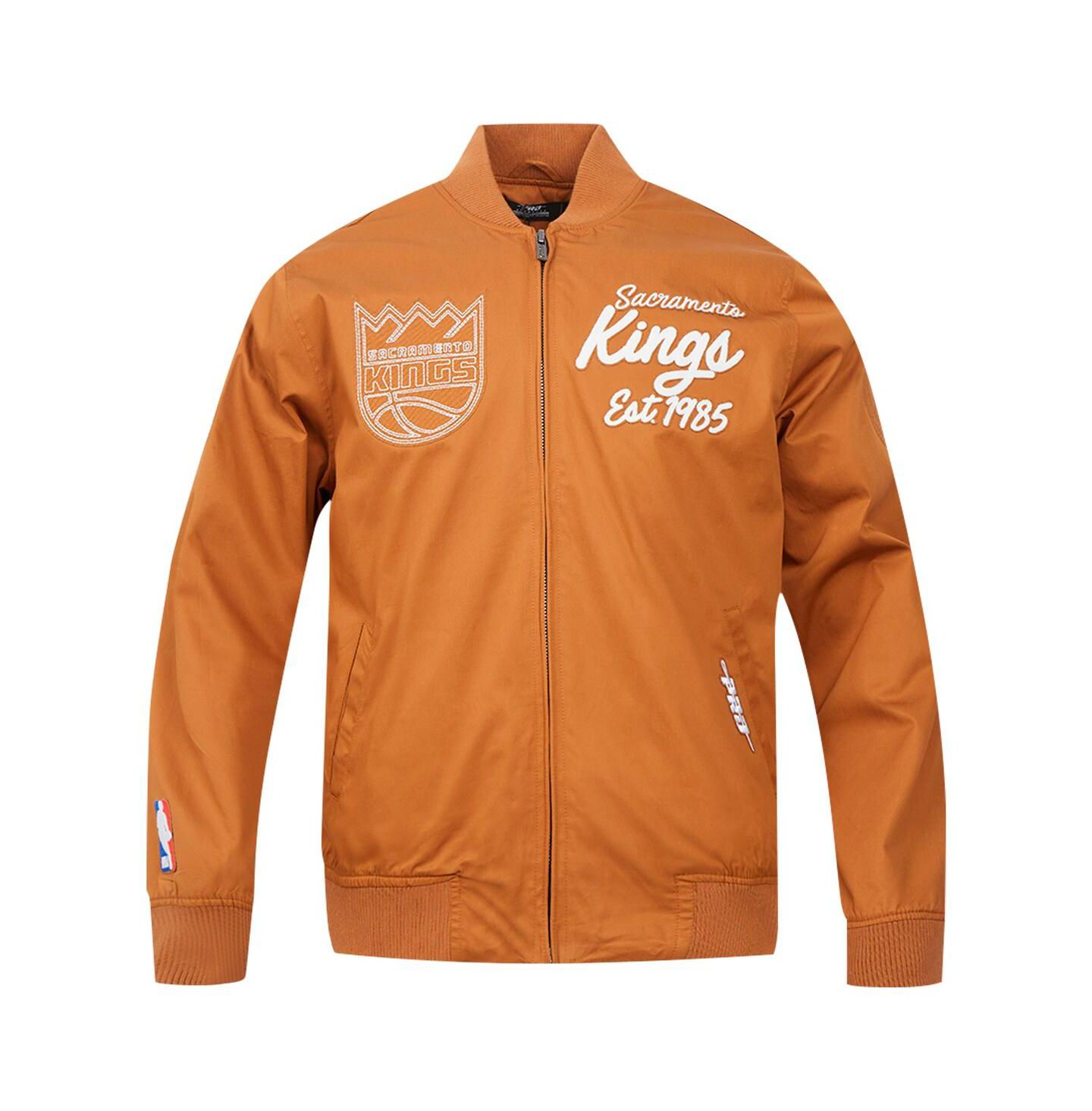 Мужская куртка Pro Standard Brown Sacramento Kings Paint The City Full-Zip — фото 3