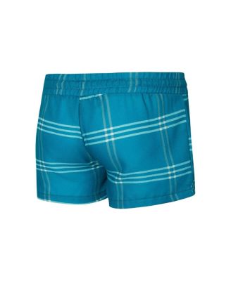 Women's 2-Pieace Teal/Gray Jacksonville Jaguars Petition Raglan Long Sleeve Top and Shorts Set