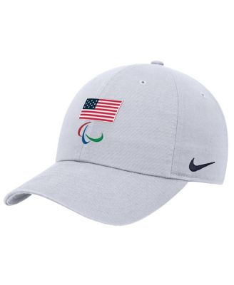 Nike - Men's White U.S. Paralympics Club Adjustable Hat
