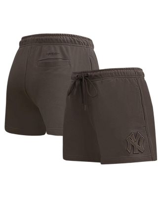 Pro Standard - Women's Brown New York Yankees Neutral Fleece Shorts