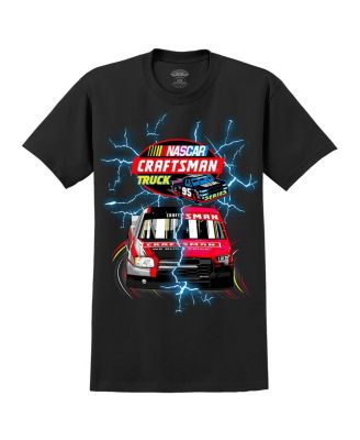 NASCAR Men's Black Craftsmen Truck Series Lightning Tri-Blend T-Shirt