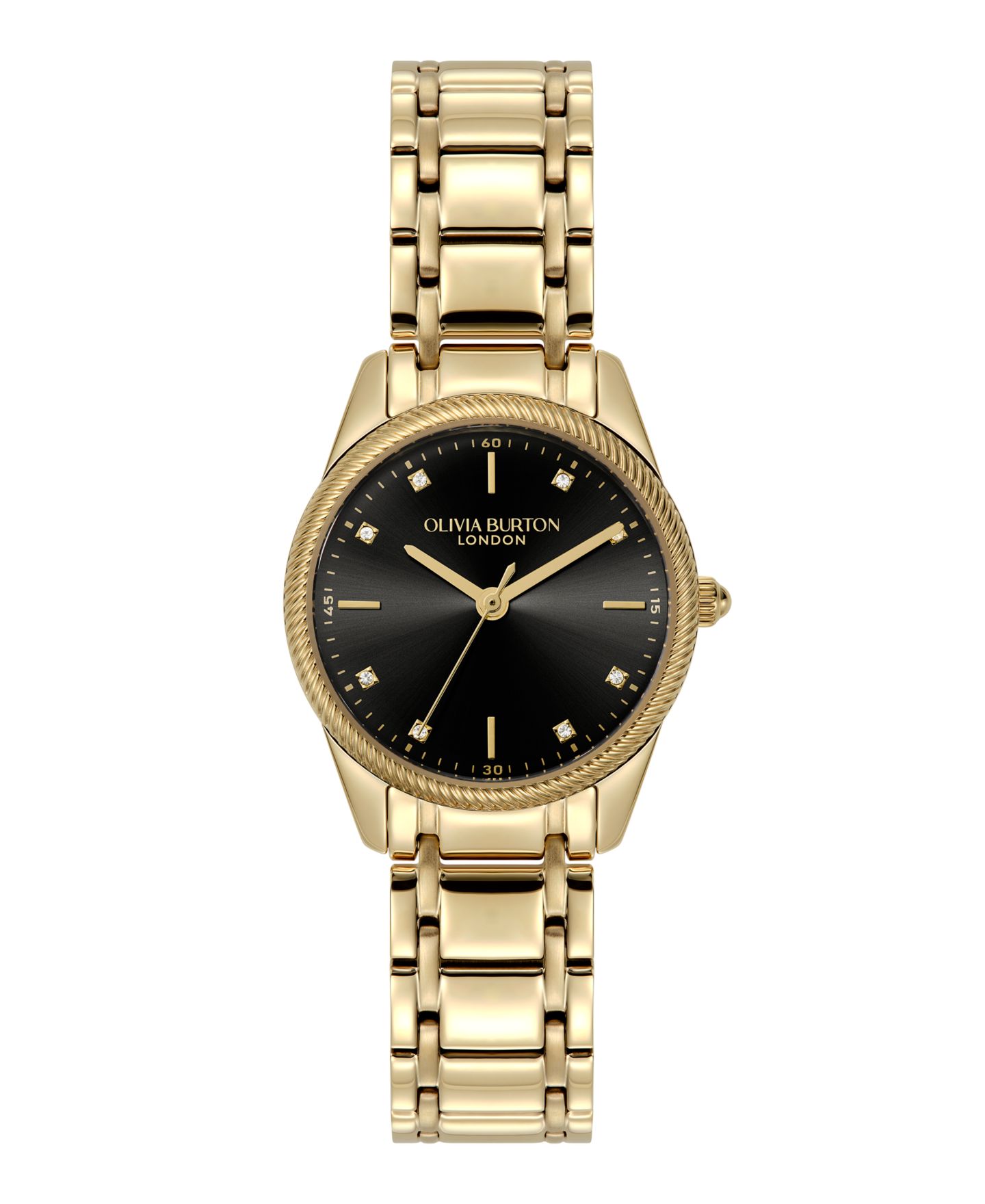 Женские часы Olivia Burton Egerton Gold Tone Stainless Steel Bracelet Watch, 28mm — фото 1