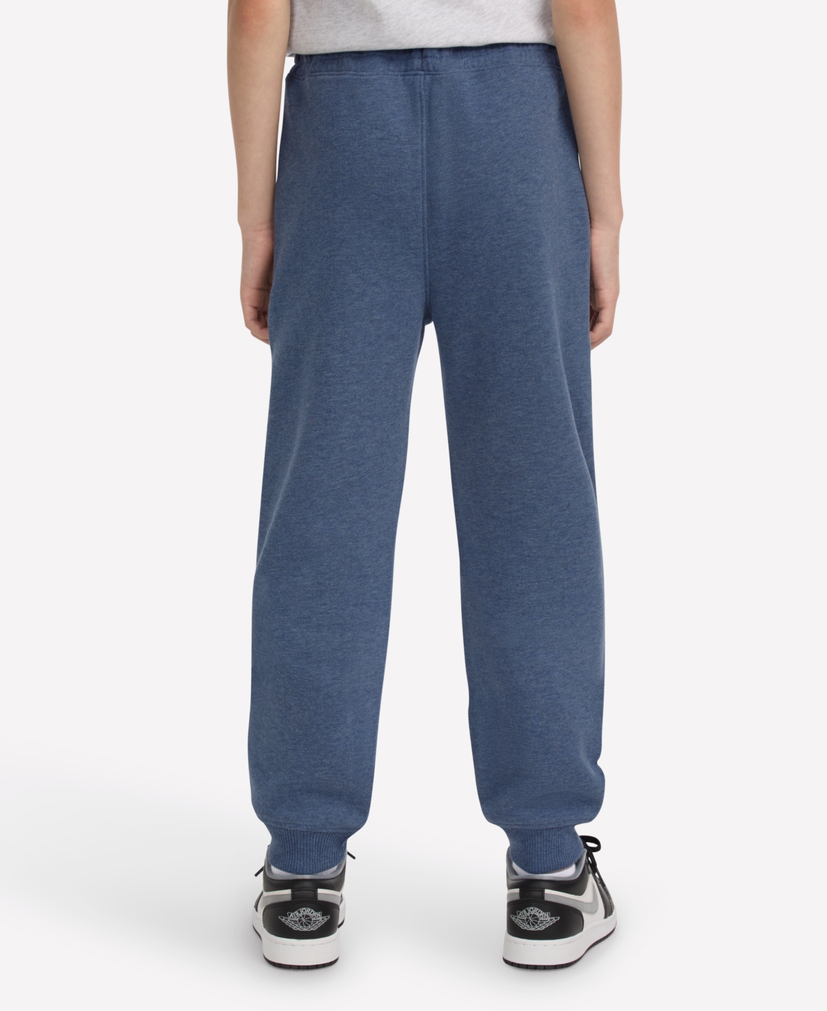 Abercrombie Boys Essential Fleece Jogger Pants In Blue