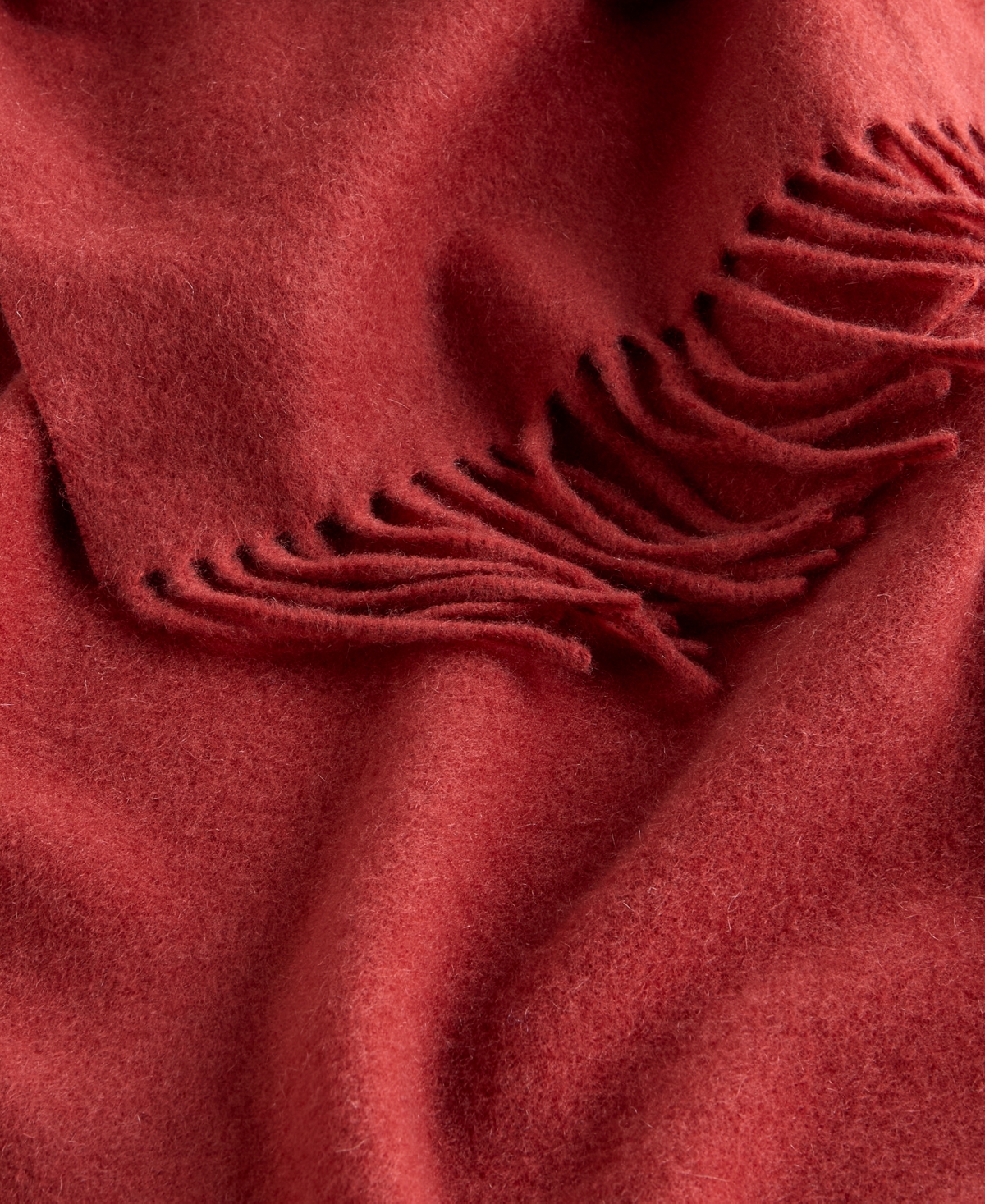 Charter Club Cashmere Throw, 50" X 60", Macy's Exclusive In Red