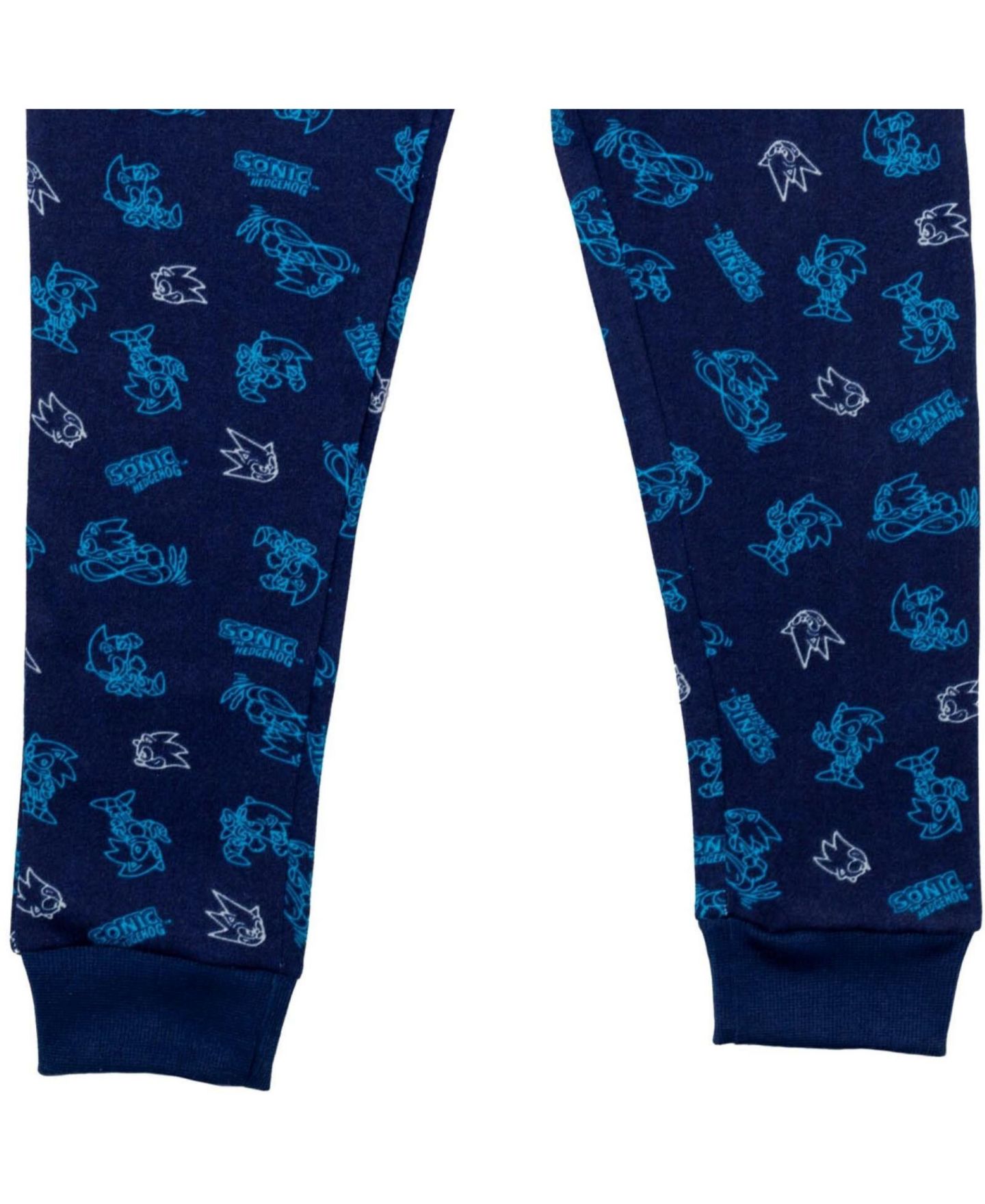 Детские брюки Sega Sonic The Hedgehog 2 Pack Boys Pants Blue/Grey Toddler Child, цвет: Синий / Серый — фото 5