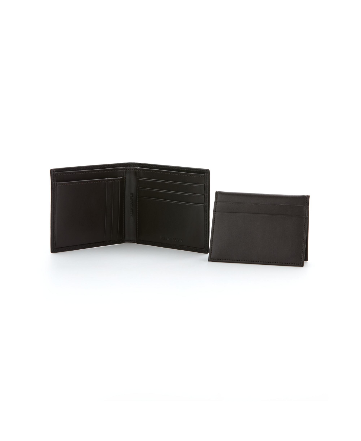Perry Ellis Portfolio Men's Passcase Wallet In Brown