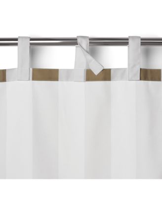 Highland Stripe Indoor/Outdoor Window Curtain