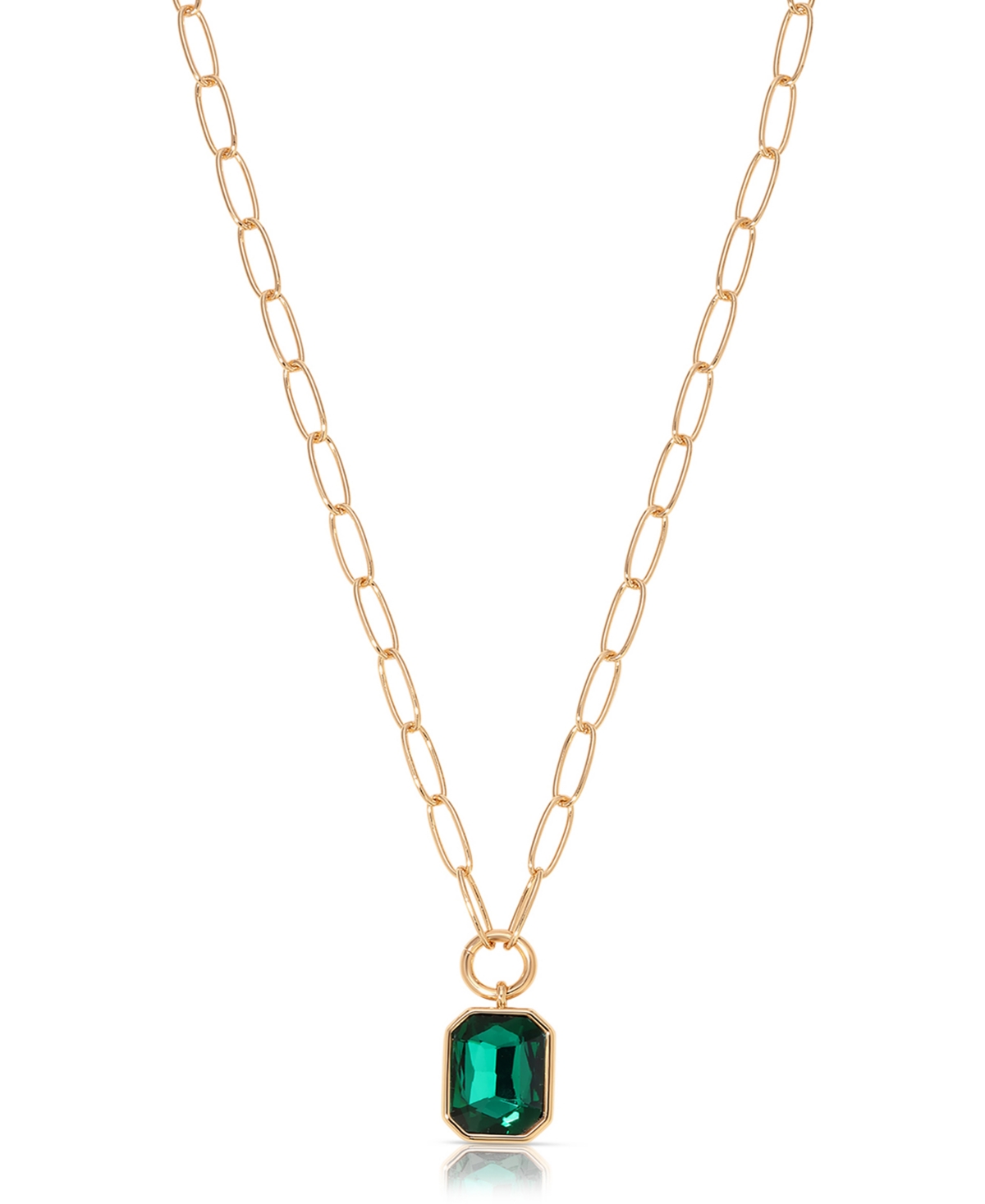 Deco Long Pendant Necklaces - Sapphire