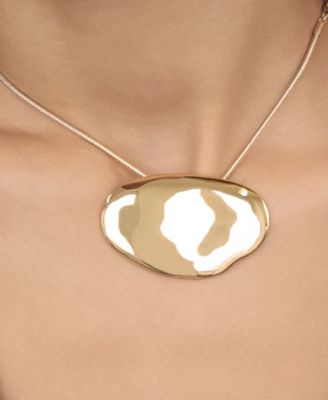 Molten Metal Pendant Necklaces