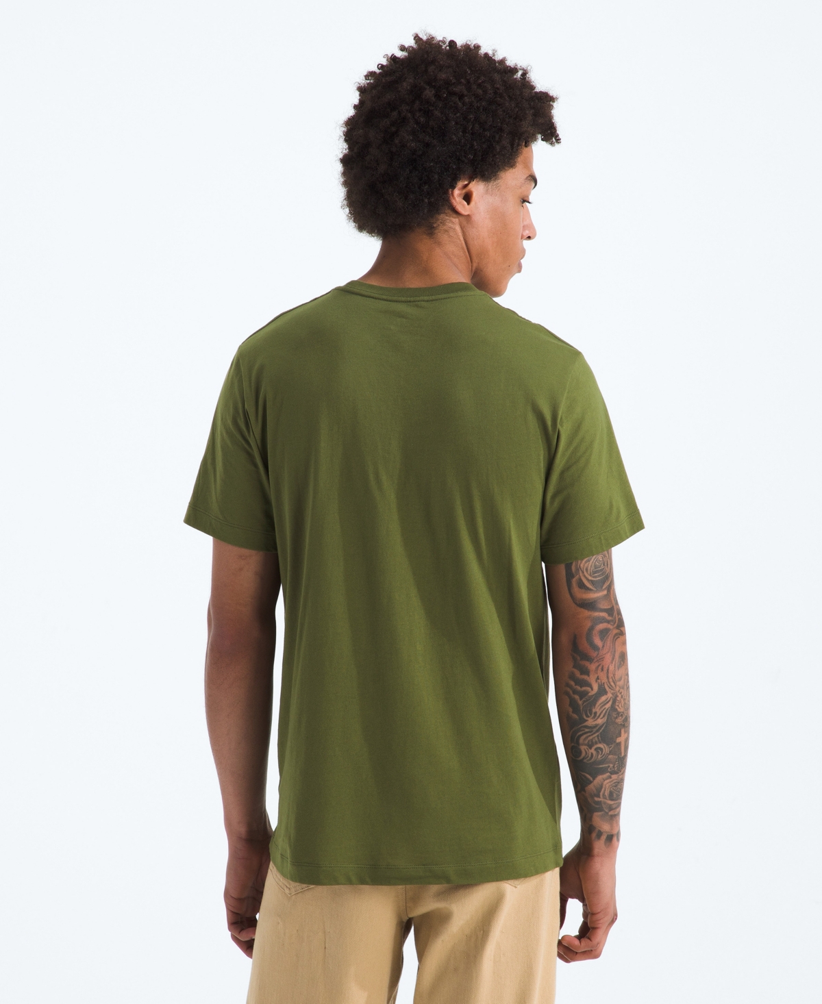 The North Face Men's Evolution Simple Dome Short Sleeve T-shirt In Green
