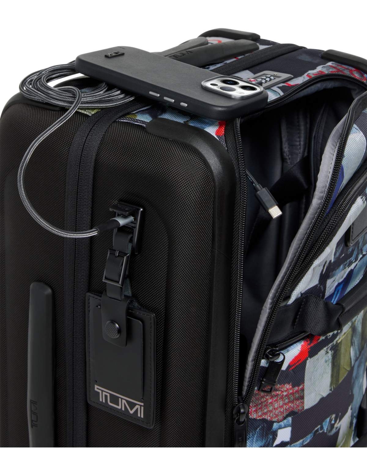 Tumi Alpha 21.8" International Expandable Front Lid Carry-on Spinner