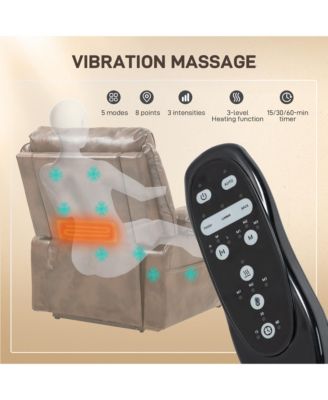 Lift Recliner Chair, Power Lift Sofa with Massage and Heat,