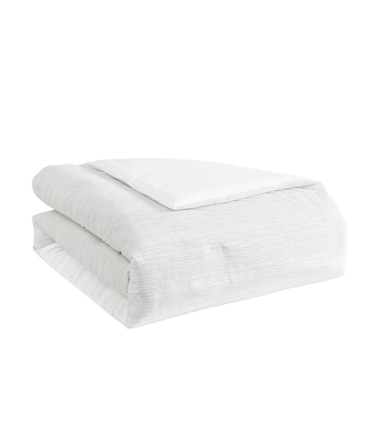 Hallmart Collectibles Selina Velvet 9-pc. Comforter Set, Full In White