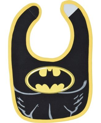 Batman Superman The Flash Baby 6 Pack Bibs Newborn
