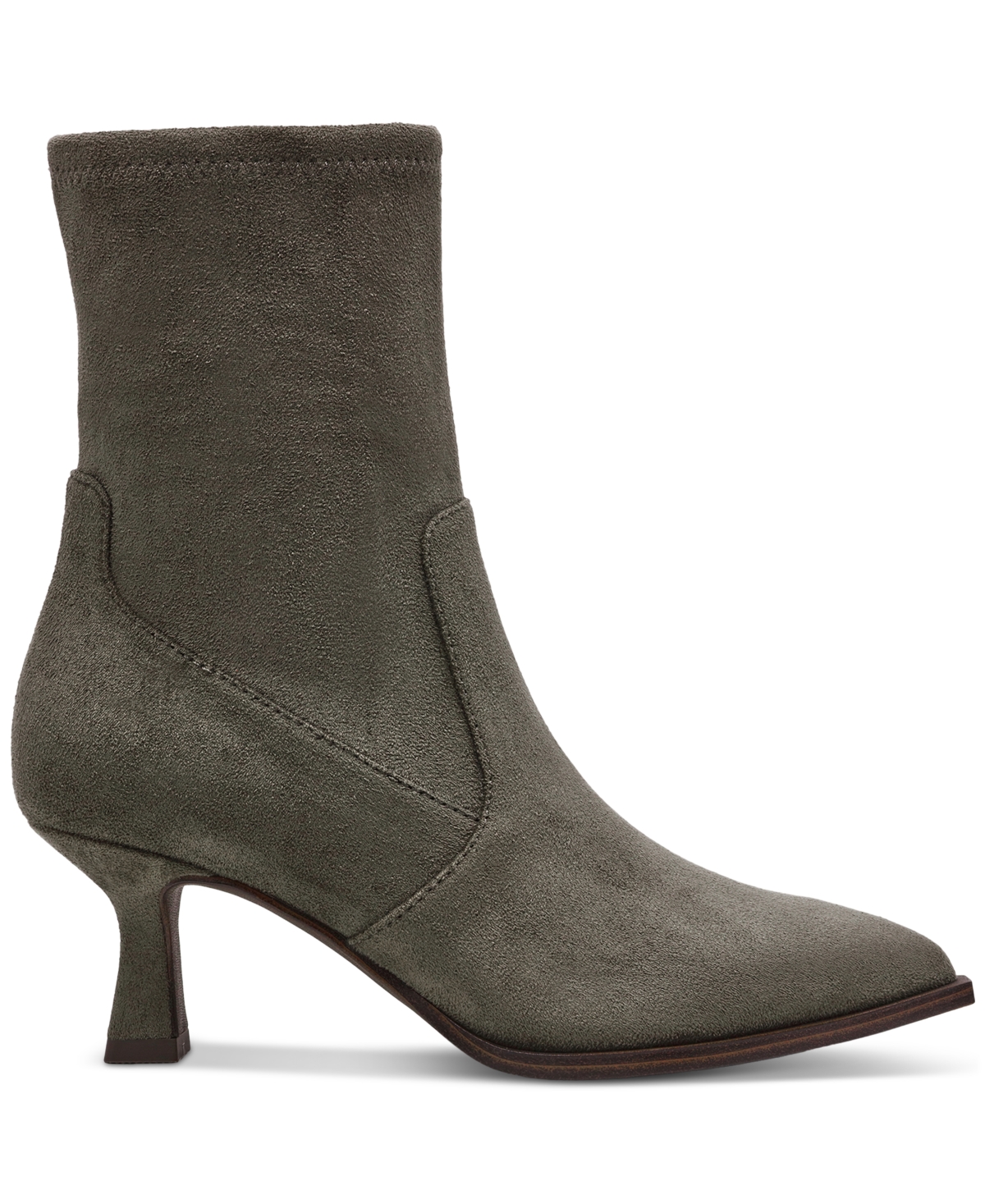 Dv Dolce Vita Women's Lalana Kitten-heel Sock Booties In Green