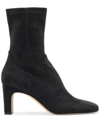 Women's Roan Square-Toe Pull-On Stretch Dress Booties