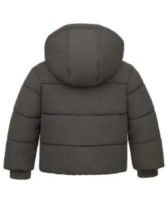 Toddler Boys Fleece Lined Cloud Hooded Jacket