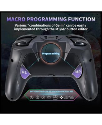 Wireless Controller for Nintendo Switch 2, Lite/OLED, with Mouse Touch Back Buttons, Wake Function, Turbo & Programmable