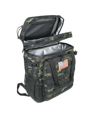 Arctic Mule Tactical 30L Backpack Cooler – Insulated, Soft-Sided, 40-Can Capacity with Molle Storage, Bottle Opener, and Padded Straps