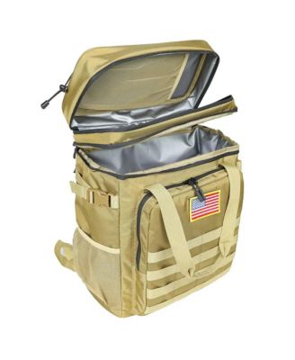 Arctic Mule Tactical 30L Backpack Cooler – Insulated, Soft-Sided, 40-Can Capacity with Molle Storage, Bottle Opener, and Padded Straps