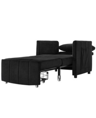 Convertible Sleeper Sofa Bed with Adjustable Backrest
