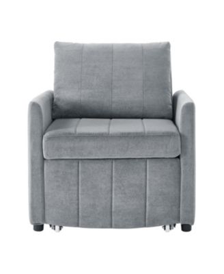 Convertible Sleeper Sofa Bed with Adjustable Backrest